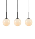 DIONE biały | czarny 3xE14 Lampa wisząca potrójna Markslojd 108269
