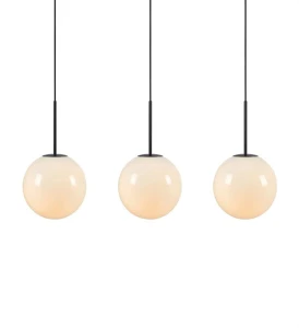 DIONE biały | czarny 3xE14 Lampa wisząca potrójna Markslojd 108269