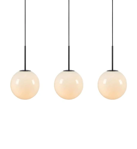 Lampa wisząca potrójna DIONE biały | czarny 3xE14 Markslojd 108269 | 7330024601895 noxbox lampynox www.lampynox.pl