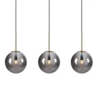 DIONE przydymiony | antyczny 3xE14 Lampa wisząca potrójna Markslojd 108270