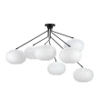 Lampa sufitowa GALAXY czarny | biały 7xE14 Markslojd 108216 | 7330024600454 noxbox lampynox www.lampynox.pl
