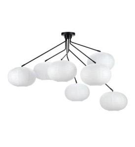 GALAXY czarny | biały 7xE14 Lampa sufitowa Markslojd 108216