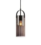 GLORY czarny | przydymiony Ø 12cm E27 Lampa wisząca Markslojd 108218