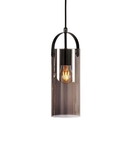 Lampa wisząca GLORY czarny | przydymiony Ø 12cm E27 Markslojd 108218 | 7330024600478 noxbox lampynox www.lampynox.pl