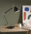Lampa stołowa kreślarska regulowana na wysięgniku HOUSE czarny | stalowy E27 Markslojd 107739 | 7330024585584 noxbox lampynox www.lampynox.pl