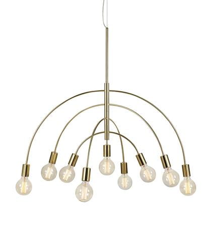 Lampa wisząca LAVELLO mosiądz Ø 95cm 9xE27 Markslojd 108289 | 7330024602090 noxbox lampynox www.lampynox.pl