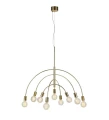 Lampa wisząca LAVELLO mosiądz Ø 95cm 9xE27 Markslojd 108289 | 7330024602090 noxbox lampynox www.lampynox.pl