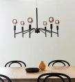 Lampa wisząca MONARCH czarny Ø 70cm 6xE14 Markslojd 108209 | 7330024600386 noxbox lampynox www.lampynox.pl