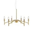 MONARCH złoty Ø 70cm 6xE14 Lampa wisząca Markslojd 108210