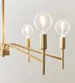 Lampa wisząca MONARCH złoty Ø 70cm 6xE14 Markslojd 108210 | 7330024600393 noxbox lampynox www.lampynox.pl
