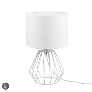 CHUCK Biały E14 Lampka stołowa RL R50931001