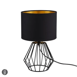 CHUCK Czarny E14 Lampka stołowa RL R50931002