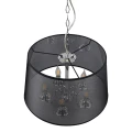 Lampa wisząca CIMA Czarny | Chrom śr.50cm. 5xE14 RL R31035006 | 4017807504989 noxbox lampynox www.lampynox.pl