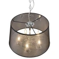 Lampa wisząca CIMA Czarny | Chrom śr.50cm. 5xE14 RL R31035006 | 4017807504989 noxbox lampynox www.lampynox.pl