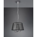 Lampa wisząca CIMA Czarny | Chrom śr.50cm. 5xE14 RL R31035006 | 4017807504989 noxbox lampynox www.lampynox.pl