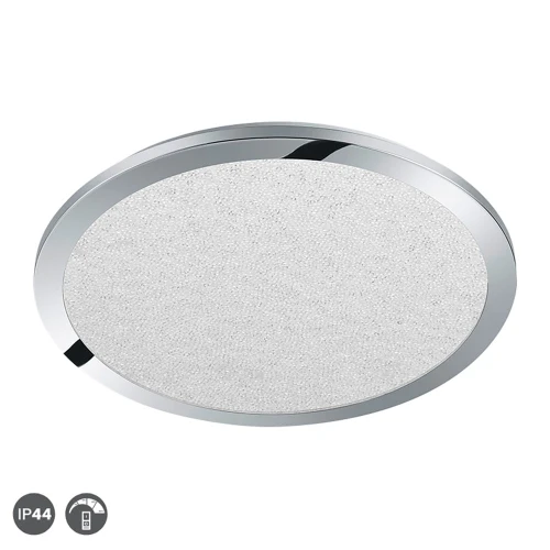 Plafon ściemnialny łazienkowy CINZIA Chrom LED 22W 3000K IP44 Trio 686412406 | 4017807507805 noxbox lampynox www.lampynox.pl