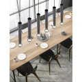 Lampa wisząca CLERMONT Czarny mat 6xE27 Trio 313400632 | 4017807504392 noxbox lampynox www.lampynox.pl
