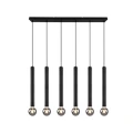 Lampa wisząca CLERMONT Czarny mat 6xE27 Trio 313400632 | 4017807504392 noxbox lampynox www.lampynox.pl