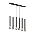 Lampa wisząca CLERMONT Czarny mat 6xE27 Trio 313400632 | 4017807504392 noxbox lampynox www.lampynox.pl