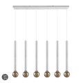 Lampa wisząca CLERMONT Biały mat 6xE27 Trio 313400631 | 4017807504378 noxbox lampynox www.lampynox.pl