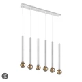 Lampa wisząca CLERMONT Biały mat 6xE27 Trio 313400631 | 4017807504378 noxbox lampynox www.lampynox.pl