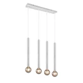 Lampa wisząca CLERMONT Biały mat 4xE27 Trio 313400431 | 4017807504316 noxbox lampynox www.lampynox.pl