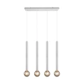 Lampa wisząca CLERMONT Biały mat 4xE27 Trio 313400431 | 4017807504316 noxbox lampynox www.lampynox.pl