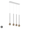 Lampa wisząca CLERMONT Biały mat 4xE27 Trio 313400431 | 4017807504316 noxbox lampynox www.lampynox.pl