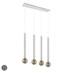 CLERMONT Biały mat 4xE27 Lampa wisząca Trio 313400431