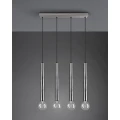 Lampa wisząca CLERMONT Nikiel mat 4xE27 Trio 313400407 | 4017807504354 noxbox lampynox www.lampynox.pl