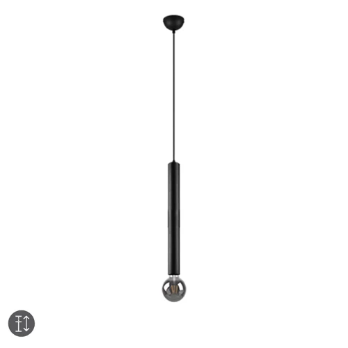 Lampa wisząca CLERMONT Czarny mat E27 Trio 313400132 | 4017807504279 noxbox lampynox www.lampynox.pl