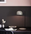 Lampka stołowa POSE szary | czarny E14 Markslojd 108292 | 7330024602120 noxbox lampynox www.lampynox.pl