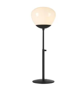 RISE czarny | biały Ø 25cm E27 Lampka stołowa Markslojd 108276