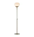 Lampa podłogowa stojąca RISE antyczny | biały Ø 26cm E27 Markslojd 108277 | 7330024601970 noxbox lampynox www.lampynox.pl