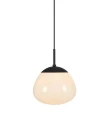 Lampa wisząca RISE czarny | biały Ø 25cm E27 Markslojd 108295 | 7330024602151 noxbox lampynox www.lampynox.pl