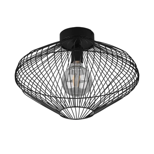 Lampa sufitowa COBAIN Czarny mat E27 RL R60831032 | 4017807504750 noxbox lampynox www.lampynox.pl