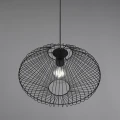 Lampa wisząca druciana COBAIN Czarny mat E27 RL R30831032 | 4017807504767 noxbox lampynox www.lampynox.pl