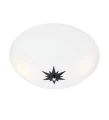Lampa sufitowa ROSE biały | czarny Ø 35cm 2xE14 Markslojd 108207 | 7330024600362 noxbox lampynox www.lampynox.pl
