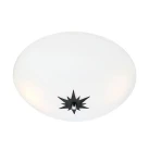 ROSE biały | czarny Ø 35cm 2xE14 Lampa sufitowa Markslojd 108207