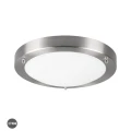 Plafon łazienkowy CONDUS Nikiel mat E27 IP44 Trio 6801011-07 | 4017807147582 noxbox lampynox www.lampynox.pl