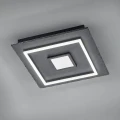 Lampa sufitowa CORBIE Czarny LED 31W 3000K ściemnialna Trio 672819202 | 4017807503173 noxbox lampynox www.lampynox.pl