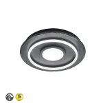 CORBIE Czarny LED 27W 3000K ściemnialna Lampa sufitowa Trio 672810202
