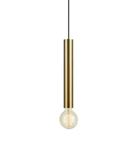 SENCILLO mosiądz Ø 5cm E27 Lampa wisząca Markslojd 108259