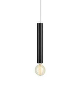 SENCILLO czarny Ø 5cm E27 Lampa wisząca Markslojd 108260