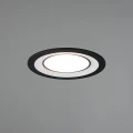 Oczko sufitowe Core Czarny mat śr.8cm LED 5W 3000K Trio 652510132 | 4017807504132 noxbox lampynox www.lampynox.pl