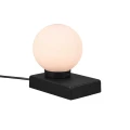 Lampka stołowa DAVI Czarny mat E14 ściemnialna Trio 5900011-32 | 4017807506952 noxbox lampynox www.lampynox.pl
