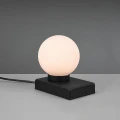 Lampka stołowa DAVI Czarny mat E14 ściemnialna Trio 5900011-32 | 4017807506952 noxbox lampynox www.lampynox.pl
