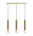 Lampa wisząca SENCILLO mosiądz 3xE27 Markslojd 108261 | 7330024601819 noxbox lampynox www.lampynox.pl