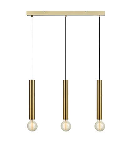 Lampa wisząca SENCILLO mosiądz 3xE27 Markslojd 108261 | 7330024601819 noxbox lampynox www.lampynox.pl