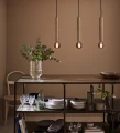 Lampa wisząca SENCILLO mosiądz 3xE27 Markslojd 108261 | 7330024601819 noxbox lampynox www.lampynox.pl